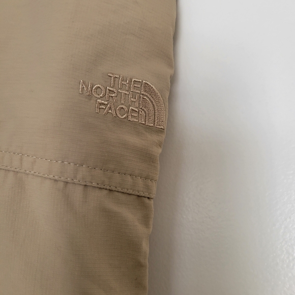 The North Face Women's Horizon Tempest Roll Up Pants in Tan Style #ARRD Size 2 - Picture 3 of 13